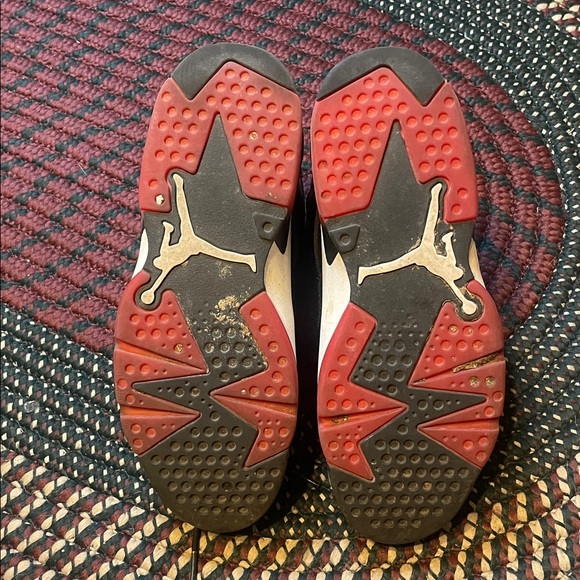 Jordan Flight Club 91 Red & Black Sneakers Size 8.5 - Picture 5 of 5